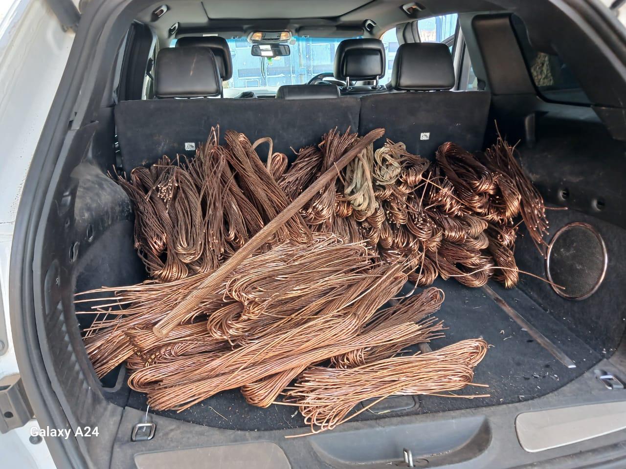 COPPER CABLE THEFT BUST IN BOITEKONG: FOUR SUSPECTS ARRESTED. - SECHABA ...